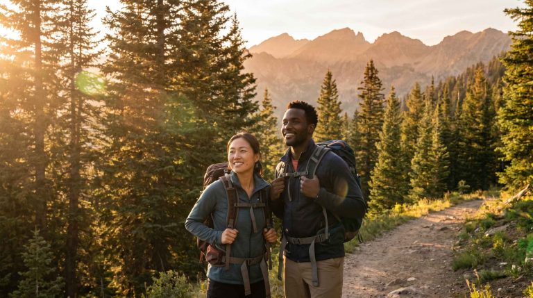 Iv ketamine therapy for treatment resistant depression near me in salt lake city ut Couple hiking in forest after iv ketamine therapy for treatment resistant depression nearby in salt lake city ut