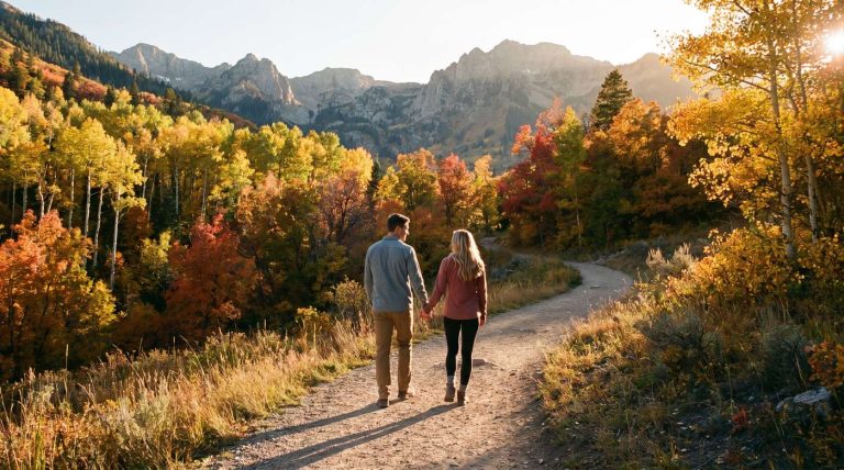 Ketamine therapy for ptsd near me in salt lake city ut Couple enjoying nature after ketamine therapy for ptsd in salt lake city ut
